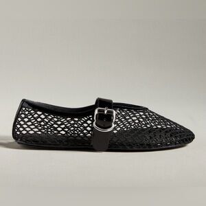 Jeffery Campbell Netted Flats